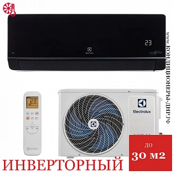 Кондиционер Electrolux EACS/I-09HIX-BLACK/N8 Onix Super DC Wi-Fi в Снежном