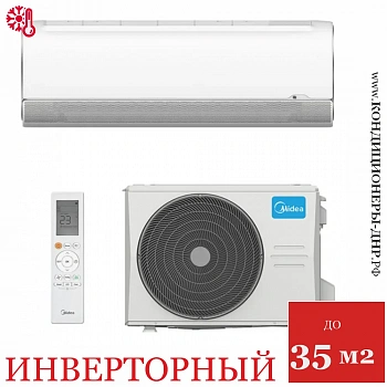 Кондиционер Midea MSFA2-12N8D6-I/MSFA1-12N8D6-O Breezeless в Снежном