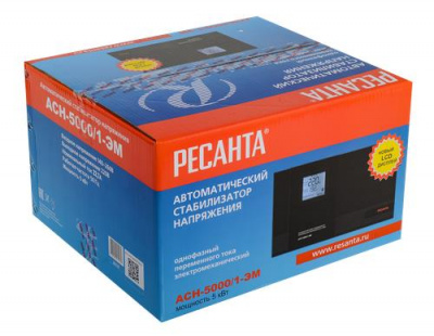 Стабилизатор напряжения Ресанта АСН-5000/1-ЭМ в Снежном