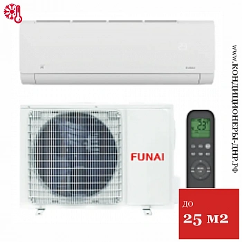 Кондиционер Funai RAC-SG25HP.D04/S/RAC-SG25HP.D04/U Shogun 2025 в Снежном