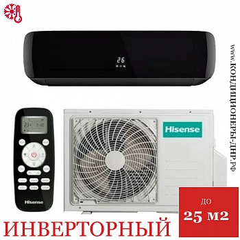Кондиционер Hisense AS-10UW4RVETG01G(B)/AS-10UW4RVETG01W(B) BLACK CRYSTAL Super DC Inverter в Снежном