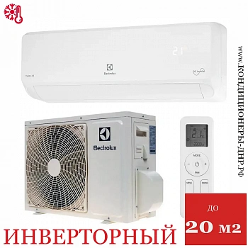 Кондиционер Electrolux EACS/I-07HF2/N8_24Y Fusion 2.0 Super DC Іnverter в Снежном