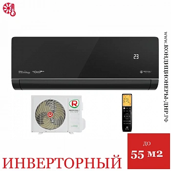 Кондиционер Royal Clima RCI-RSN55HN/IN/RCI-RSN55HN/OUT Royal Supremo Nero Inverter в Снежном