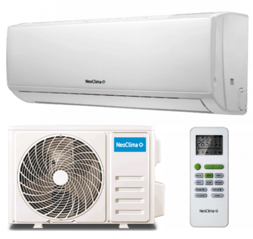 Кондиционер NeoClima NS/NU-HAL09FWI Plasma Inverter в Снежном