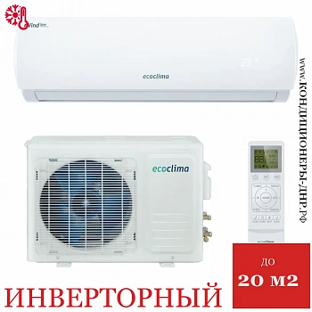 Кондиционер Ecoclima EC/I-07QC/ECW/I-07QCW Wind Line Inverter (White) в Снежном