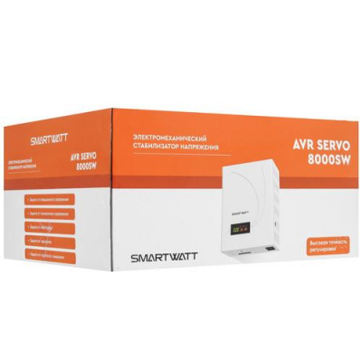 Стабилизатор напряжения SMARTWATT AVR SERVO 8000SW в Снежном