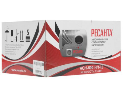 Стабилизатор напряжения Ресанта АСН-500Н/1-Ц в Снежном