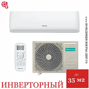 Кондиционер Hisense AS-13UW4RYRCM04G/AS-13UW4RYRCM04W City DC Inverter в Снежном